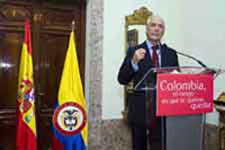 El Embajador de Colombia en España, Carlos Rodado Noriega, abrió la presentación de las múltiples facilidades  y atractivos que ofrece Colombia